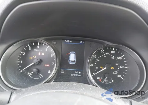 2019 Nissan Rogue Sv из США, поврежденный, VIN KNMAT2MV0KP548605